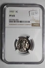 1937 PF65 NFC Buffalo Nickel Proof Rotated