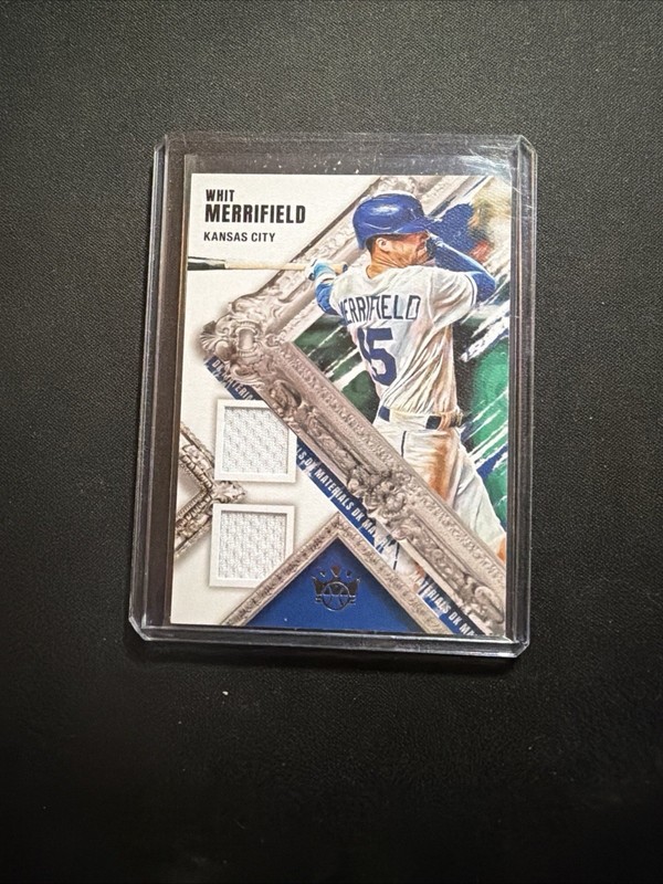 2022 Panini Diamond Kings WHIT MERRIFIELD Materials Dual Jersey /Kansas City.