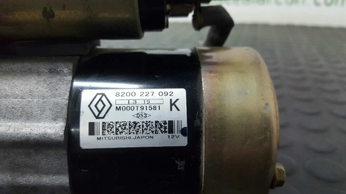 8200227092 MOTOR ARRANQUE / 99116 PARA RENAULT KANGOO F/KC0 ALIZE - Imagen 2 de 5