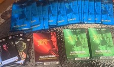 Star Wars CCG Young Jedi Sealed Items! 14 Packs, 3 Decks, & Loose Cards Decipher