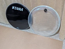 Tama Bass Drum Heads - Set of 2 - 22" - Starclassic - Evans EQ4