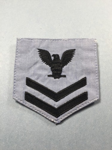 USN - 2nd Class (No Rate) (FEMALE size) for chambray shirt, sew-on