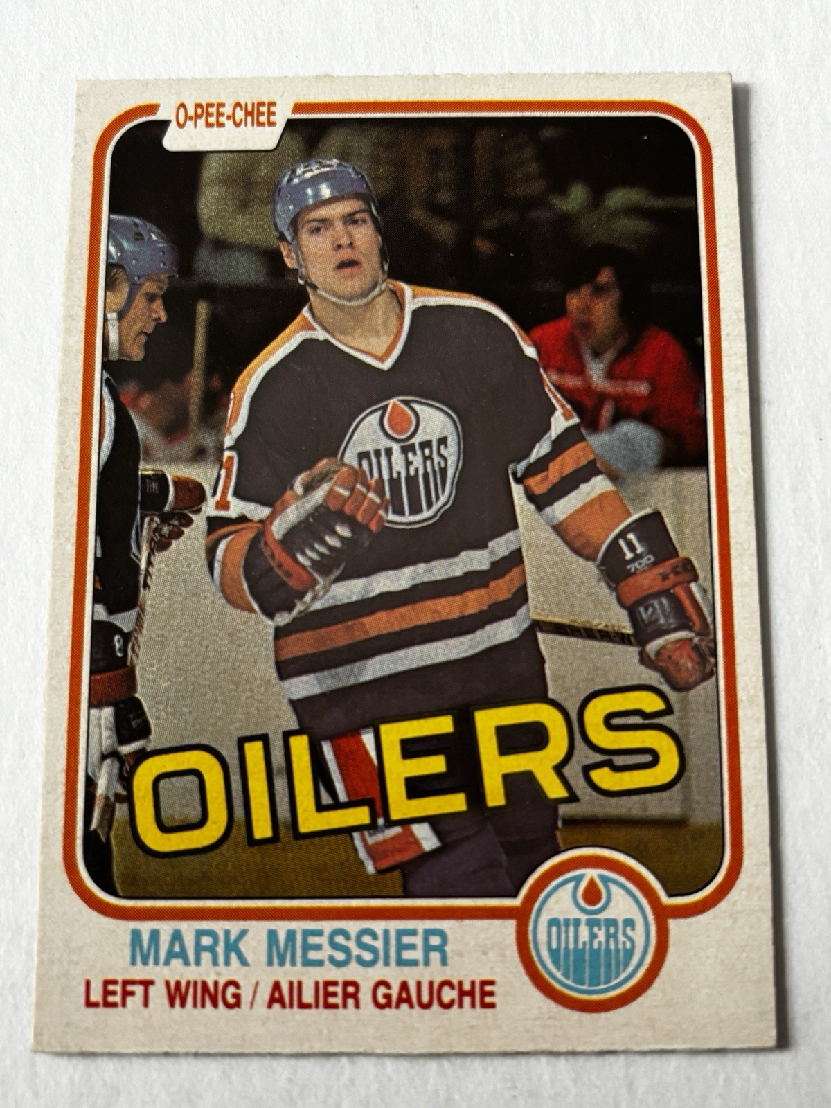 1981-82 O-Pee-Chee MARK MESSIER #118