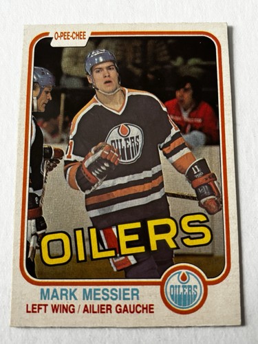 Mark Messier #118 1981 O-Pee-Chee card