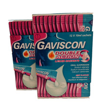Image of Gaviscon Double Action Liquid Sachets x 24, Mint Flavour.