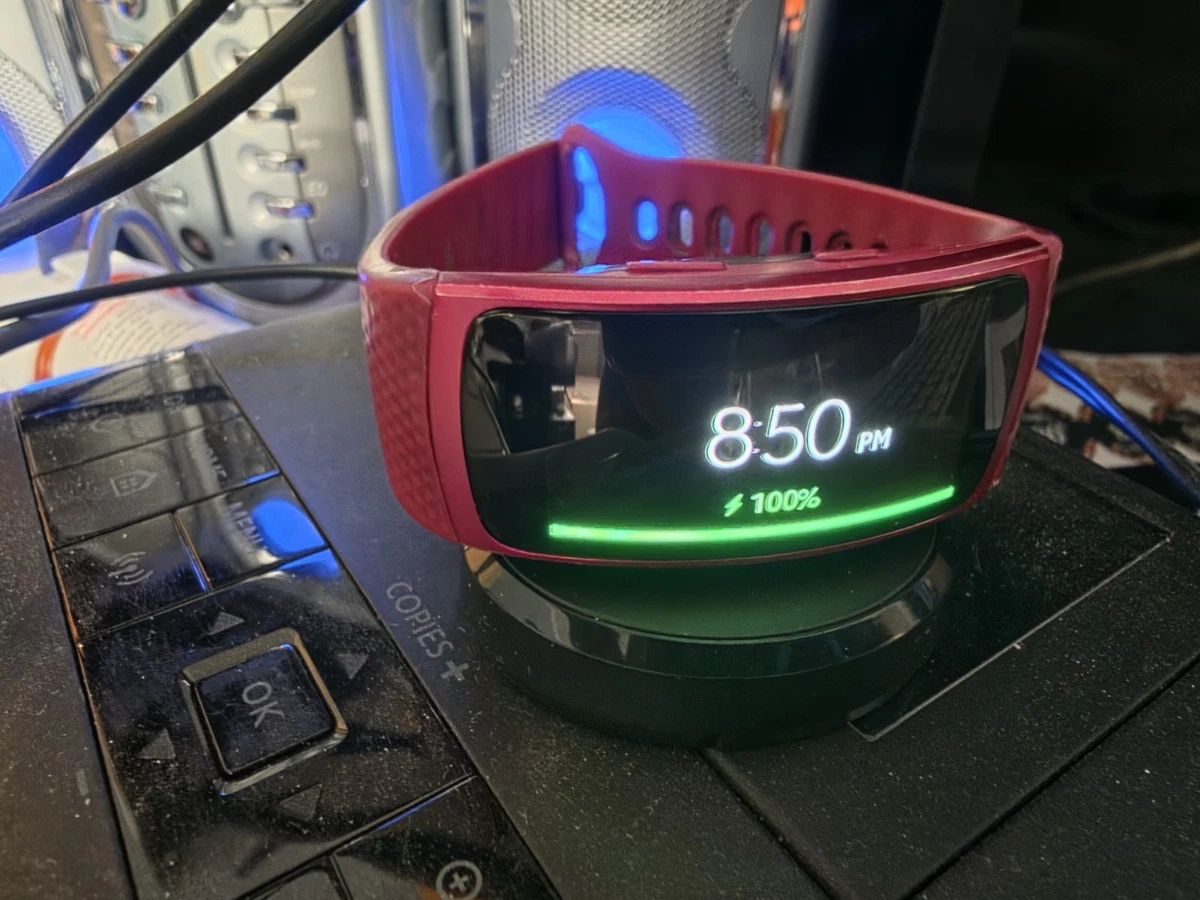 Las mejores ofertas en Samsung Gear Fit2 Pro Rojo Relojes