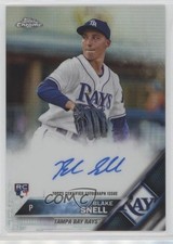 2016 Topps Chrome Rookie Refractor /499 Blake Snell #RA-BS Auto 18kw