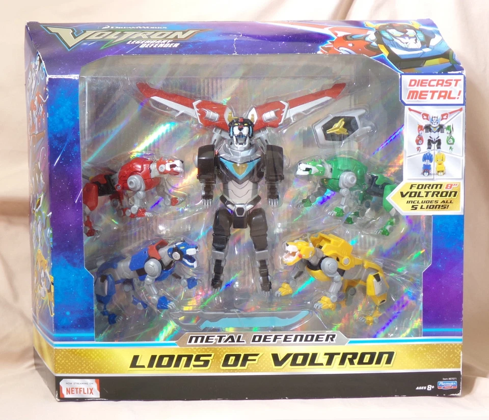 VOLTRON LEGENDARY METAL DEFENDER SET-New-Diecast-Dreamworks-2017-SDCC-FREE SHIPP - Image 2 of 4