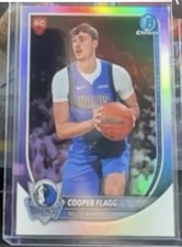 2025-26 Bowman Chrome Cooper Flagg Red Rookie Refractor Redemption SP