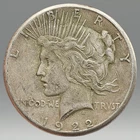 Peace Dollar 1922 S 90% Silver Ungraded Circulated Coin