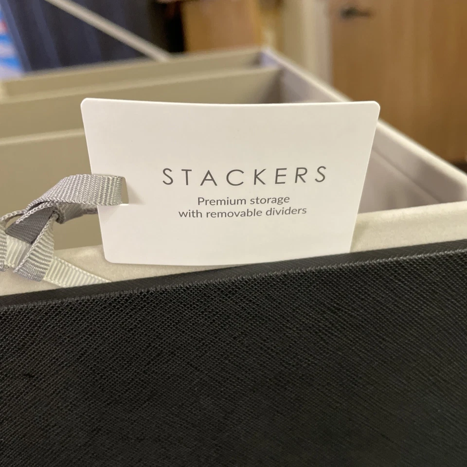 Stackers Premium Storage Box Black Large - Image 4 of 4