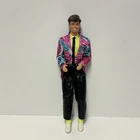 Vintage 1985 Barbie and the Rockers Doll Derek Mattel Outfit Socks Shoes Jacket
