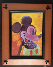 5x7 Mickey Mouse picture frame - Disney - wood frame from Disney Parks