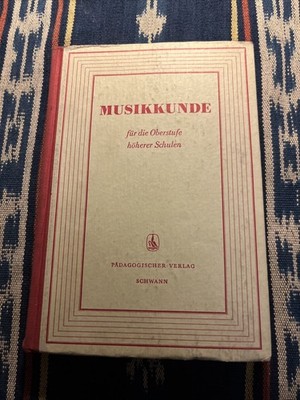 Musikkunde für die Oberstufe höherer Schulen - Prof. Dr. Michael Alt