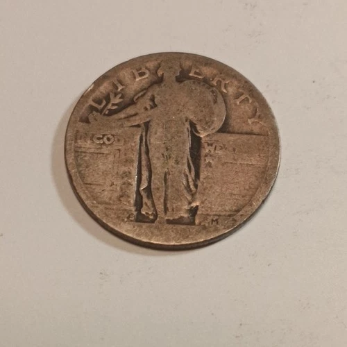 1929 Standing Liberty Quarter About Good