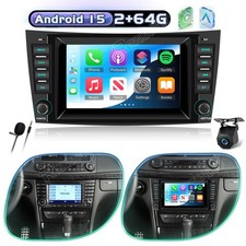 Android15 Für Mercedes BENZ CLS/E-Klasse W211 W219 Autoradio GPS Navi mit Kamera Android15 Für Mercedes BENZ CLS/E-Klasse W211 W219 Autoradio GPS Navi mit Kamera