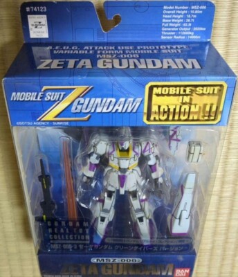 GUNDAM ZETA Z Green Divers Limited Version MIA Mobile Suit MS In