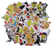 Tweety Bird And Sylvester Themed Set of 39 Assorted Stickers Decal Set