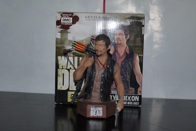 Gentle Giant Walking Dead Daryl Dixon Bust Exclusive zombie Ears 4084/4500 BOXED
