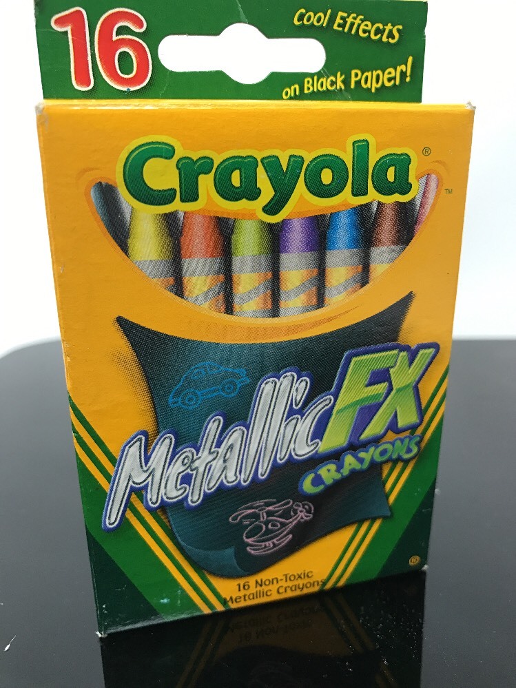 Pastelli CRAYOLA 16 Count Metallic FX Crayons Giochi e giocattoli