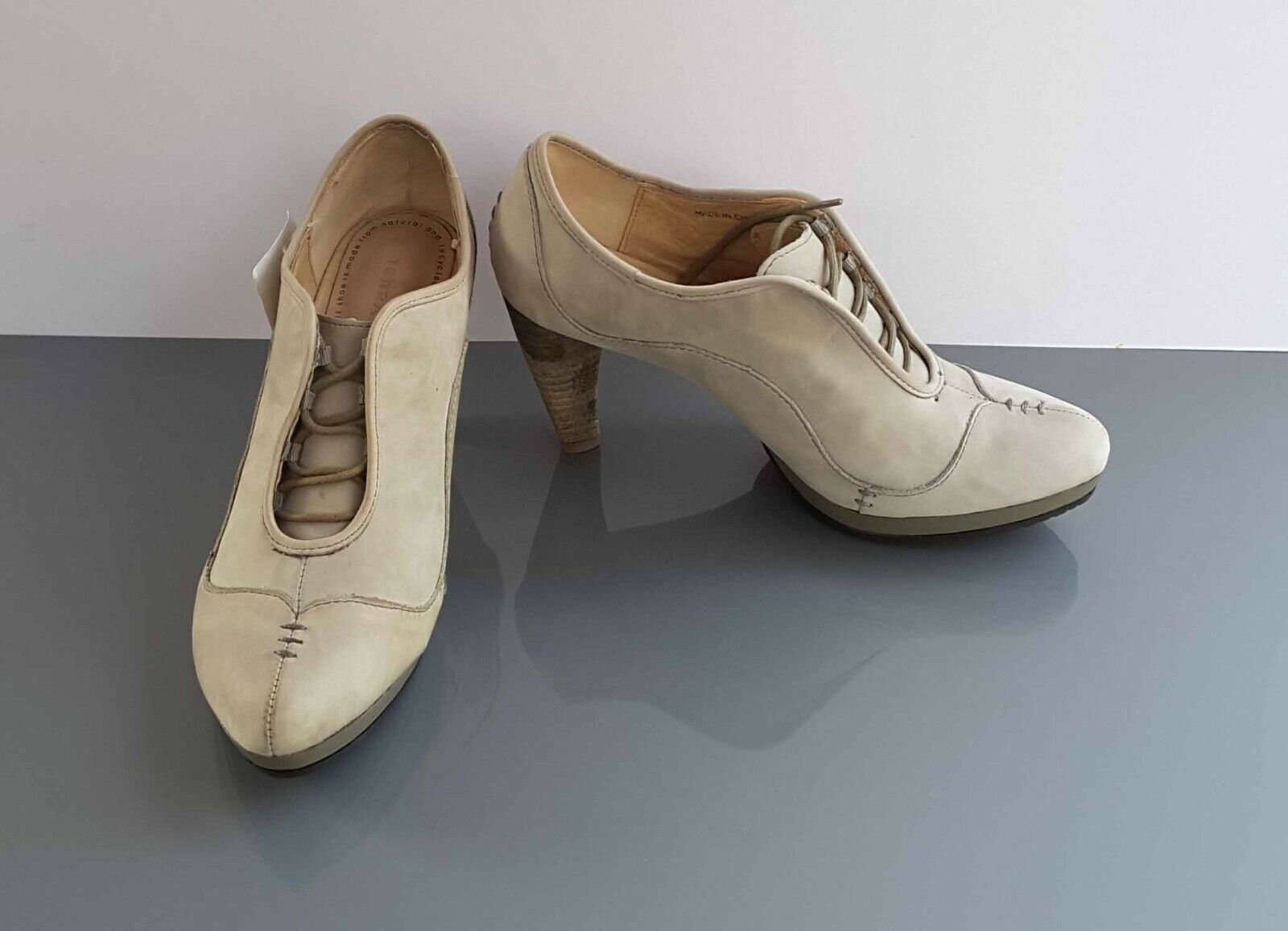 Terra Plana Taupe Court Shoes New EUR 38 UK Size 5 1/2 | eBay