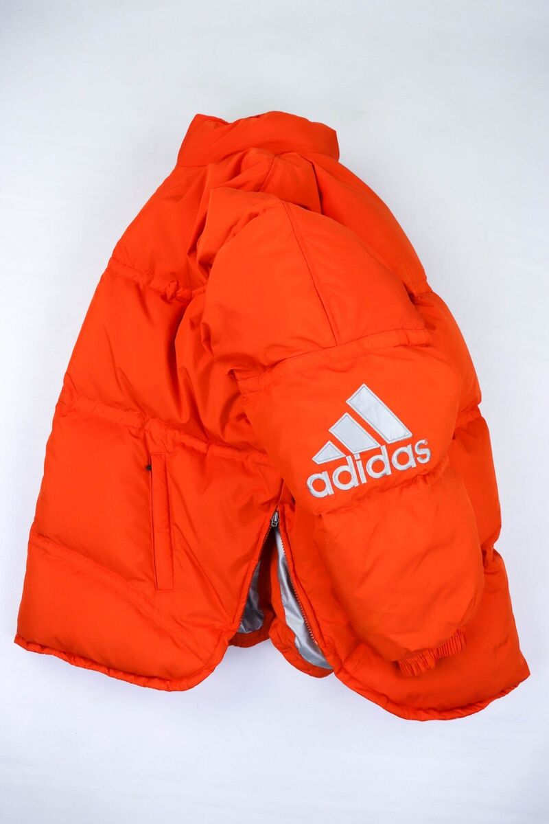 90s Vintage Adidas Big Logo Oversized Baggy Fit Orange 90s Vintage Adidas Big Logo Oversized Baggy Fit Orange