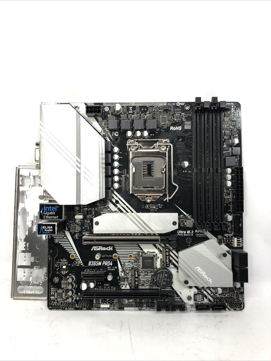 B365m Pro4 Asrock Amd Crossfire Motherboard ASRock B365M Pro4