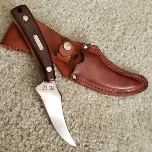 Vintage Schrade USA Old Timer Sharpfinger Hunting Knife 152 OT W Vintage schrade usa old timer sharpfinger hunting knife 152 ot w