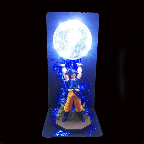 Anime Goku Son Gokou Genki Dama Spirit Bomb Led Night Light Lamp Figure Ornament - Picture 19 of 26