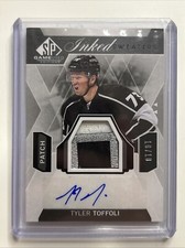2015-16 SP Game-Used Inked Sweaters 10/10 Tyler Toffoli Autograph #IS-TT