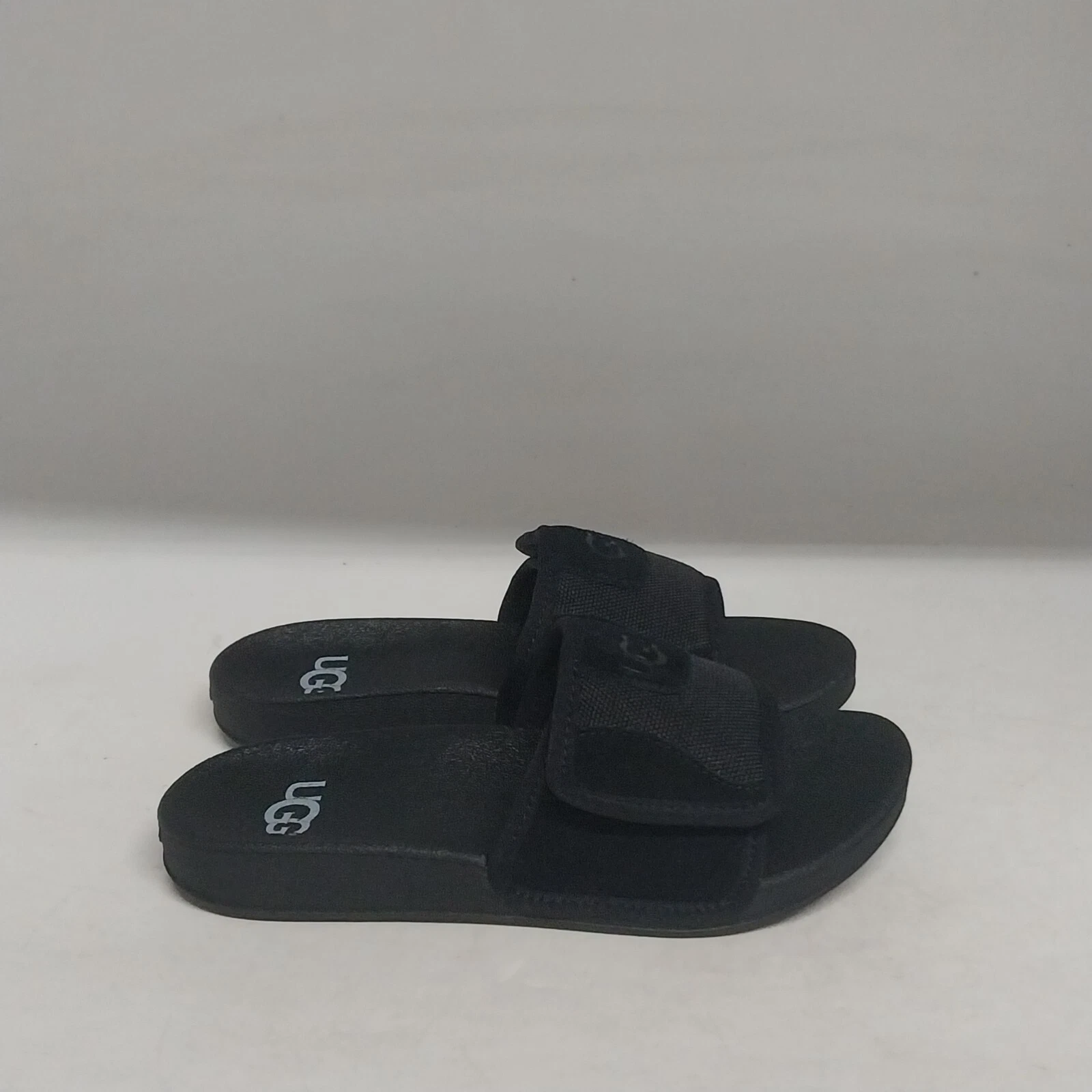 Sandalo UGG Beach Slide nero per bambini taglia 10M