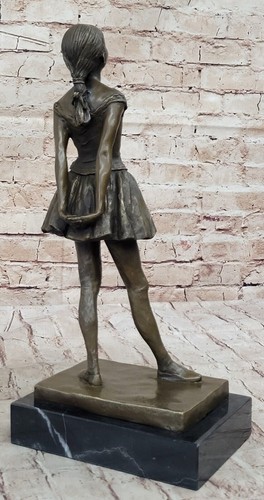 Art Nouveau Prima Bailarina Bailarina Clásica Bronce Escultura Figura por Degas Regalo - Imagen 5 de 10