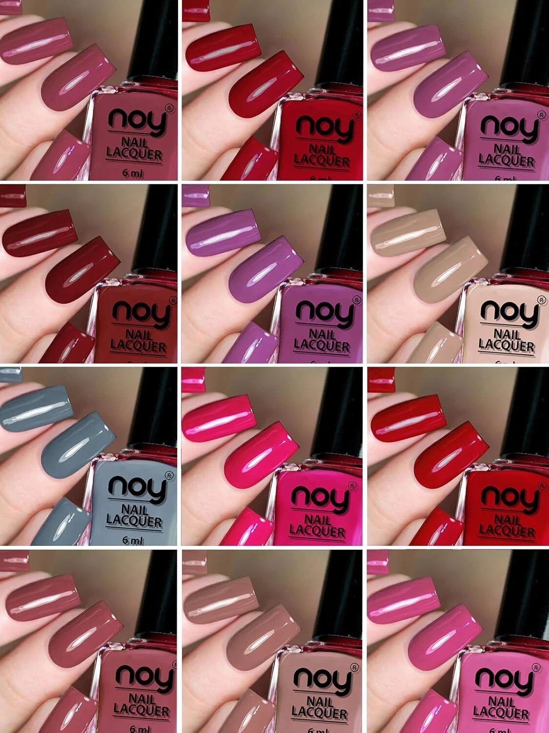 noy Quick Dry Long Lasting Nail Polish Combo Set Of 12 Combo
Opens in a new window or tab