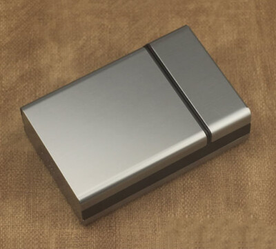 Aluminum Alloy Plastic Cigarette Case 20pc Smoke Box Pocket Short Cigar Holder