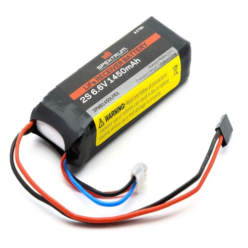 Spektrum 1450mah 1450 2S 6.6v LIFE Li-Fe RC Receiver RX Battery SPMB1450LFRX - Picture 3 of 4