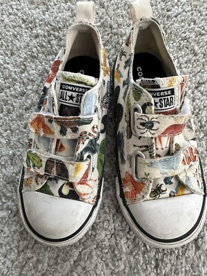 Converse All Stars Kids size 10 Animal Print - BACK TO SCHOOL