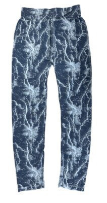 Women's Jean-Like Stretch Leggings Jeggings Soft Lightweight One Size (S-L) Blue