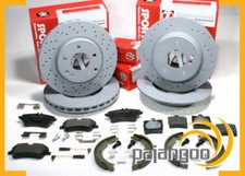Zimmermann Bremsen Ø 288 mm + Ø 278 mm vorne hinten für Mercedes C-Klasse CL203