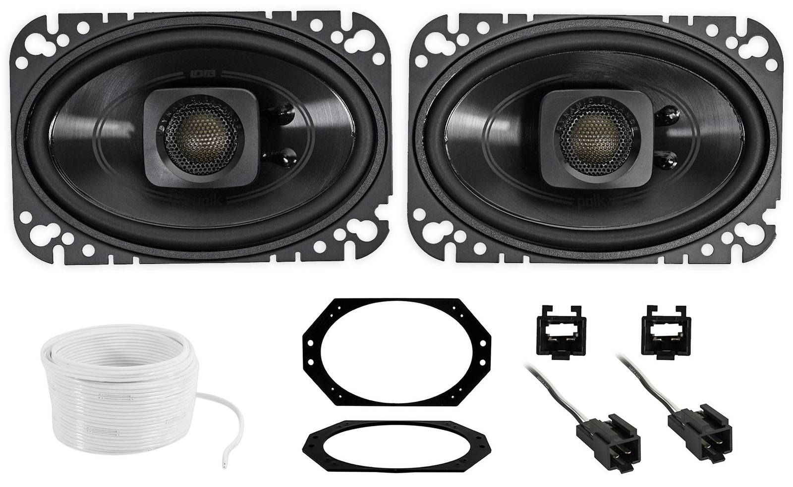 Замена водонепроницаемого переднего динамика Polk Audio 4x6 для Jeep Wrangler TJ 97-02 12890₽