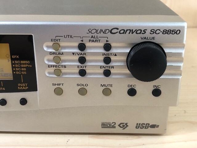 正規品 Roland Sound Canvas SC-8850 MIDI DTM Roland ED SC8850 Sound Canvas