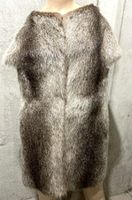 Marni Runway Castorino Spitz Beaver Fur Brown Vest Top Coat Jacket Us 2 4 It 40