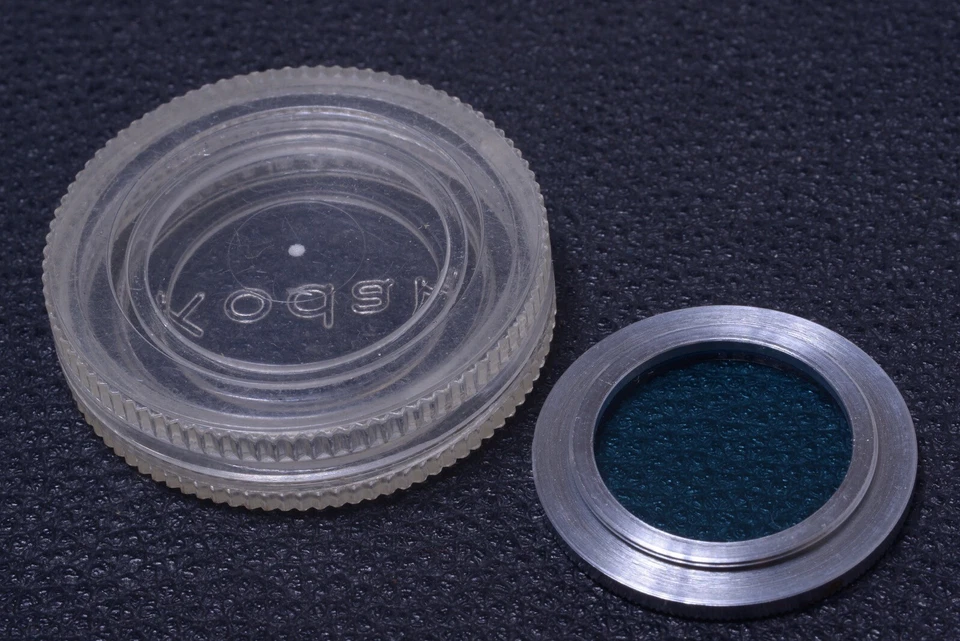 ✅ KODAK RETINA BLUE 2.5X FVI/27 21MM FILTER GENUINE LENS SCREW W/ KEEPER 111-3 - Image 2 of 2