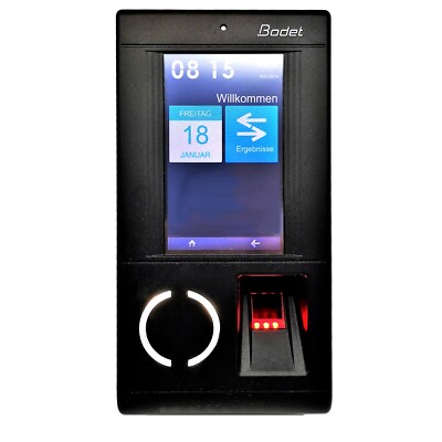 Zeiterfassungssoftware Time Box X4 + Terminal mit Fingerprint