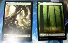 Forest [FULL  ART] Lot (Both Variants) - Double Masters - MTG - Pack Fresh MINT!