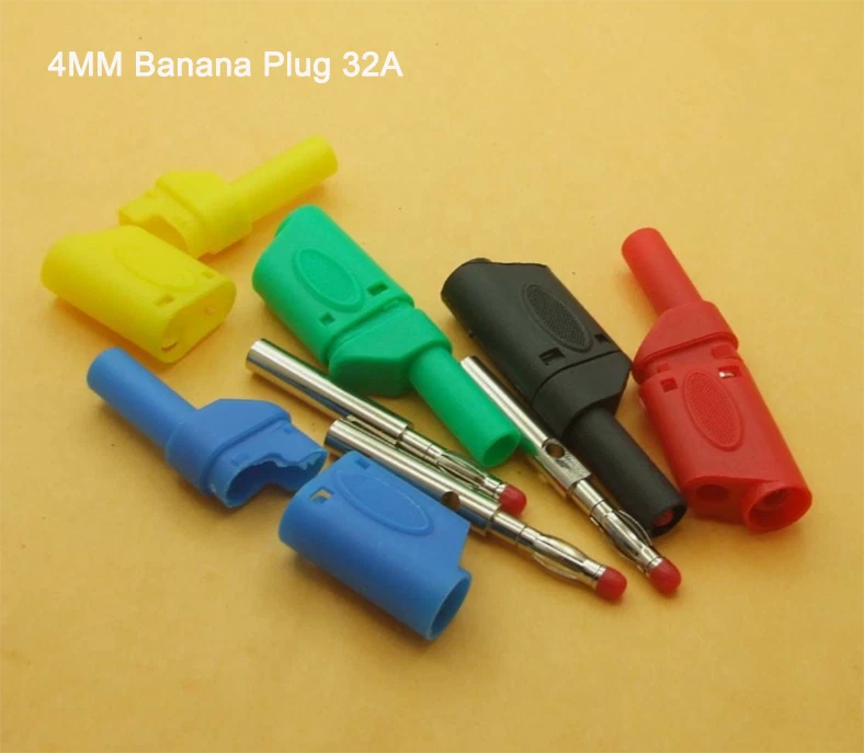 4MM Binding Post Connector Banana Socket Plug Panel Mount Test Probe 32A - image 2 of 2