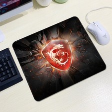 FOR MSI Durable Mousepad Desk Protector Gamer 240x200x2mm Keyboard Mousepad