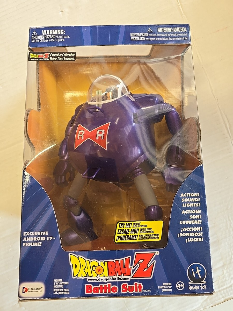 Dragon Ball Z Battle Suit w/ Android 17 Action Figure Sound
