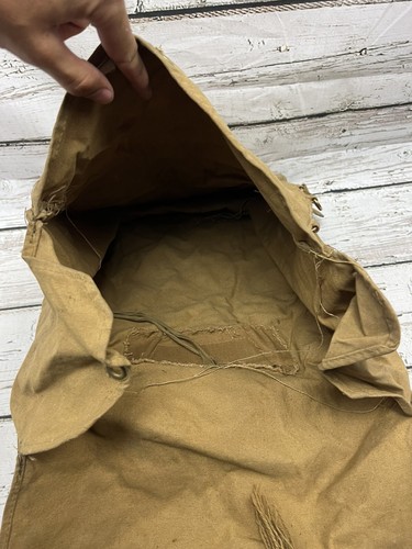 Vintage Boy Scouts Of America National Council No. 574 Canvas Yucca Pack Bag - 第 7/11 張圖片