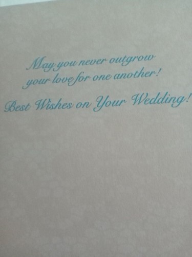 Leanin Tree “ Wedding Day ,"Greeting Card-New, Free shipping - Picture 2 of 9