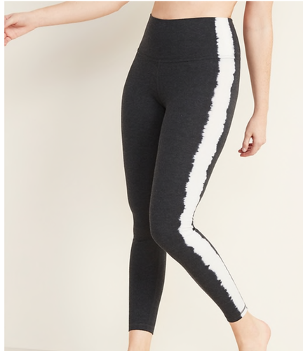 NEW Old Navy Charcoal Gray White 
